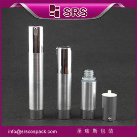 China high quality airless lotion bottle,15ml 30ml 50ml cosmetic container supplier