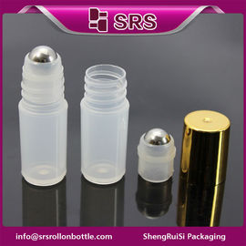China transparent plastic roll on bottle ,3ml wholesale empty roll on bottle supplier