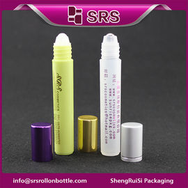 China cosmetic packaging plastic roll on eye cream bottle supplier