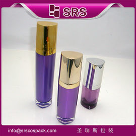 China L080 empty plastic lotion pump crystal bottle supplier