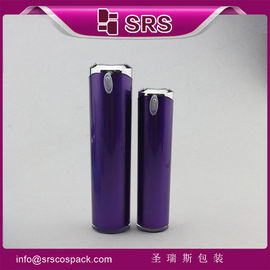 China L031 purple color luxury lotion pump bottle, 40ml 60ml 80ml 2016 hot sale acrylic bottle supplier