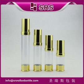 China A0214 pocket serum airless pump bottle, empty vacuum AS bottle supplier