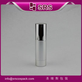 China A022 silver color aluminum airless bottle empty from China factory supplier