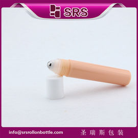 China cute cylinder shape roller ball pen for skincare liquid supplier
