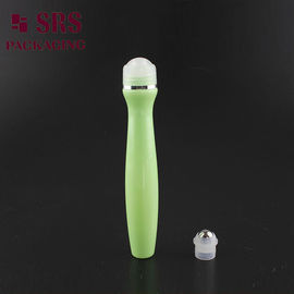 China SRS8447-15ML injection green special shape PETG roller ball bottle wholesale supplier