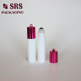 China injection white plastic bottle with metalized plastic cap for liquid medicine roll on bottle 5 ml supplier