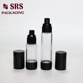 China 15ml 30ml 50ml plastic cosmetic airless bottle personal care lotion pump bottle supplier