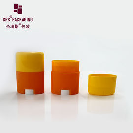 China 15ML 40ML 50ML 75ML PP plastic oval shape deodorant gel container supplier