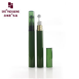 China plastic empty 10ml 12ml 15ml custom color roller airless bottle 5ml supplier