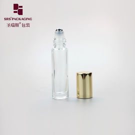 China 10ml transparent empty essence refresh oil skin care attar glass bottle supplier