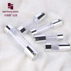 China 15ml 30ml 50ml 80ml 100ml plastic cosmetic skin care airless empty lotion bottle supplier