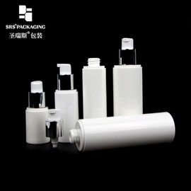 China hand sanitizer plastic PP white 50ml eco friendly airless pump bottle supplier