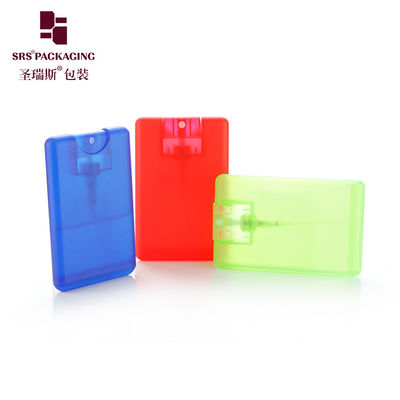 China 20ml plastic empty skin care hand sanitizer injection spray bottle supplier