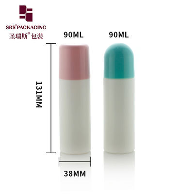 China 90ml Round PP PCR Recycle Eco Friendly Empty Customization Deodorant gel Bottle supplier