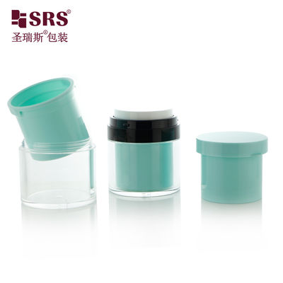 Buy Factory Manufacturer Replaceable Facial Cream Gel Skincare Serum Pump Airless Acrylic Cream Jar online manufacture