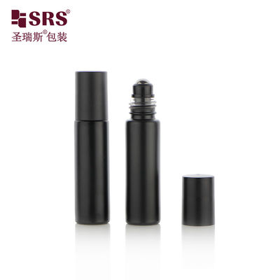 Buy Round Thick Wall Customization Elegant Perfume Massage Steel Ball Roll On Glass Bottle 10ml online manufacture
