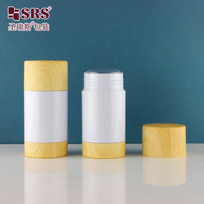 Buy Round Shape Custom Color Plastic Stick Bottle Twist Up 50ml Deodorant Container online manufacture