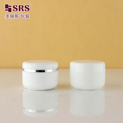 Buy White Injection Custom Color Empty Facial Cream Plastic Container 50ml PP Jar online manufacture