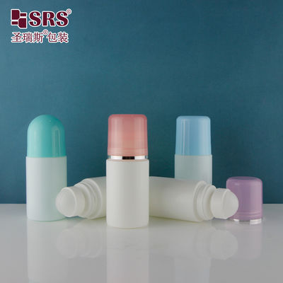 Buy 2 oz Round Matte PP PCR Antiperspirant Gel Plastic Roll On Customization Deodorant Roller Bottle online manufacture