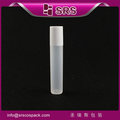 Buy SRS packaging 12ml plastic roller ball bottle with metal ball and eco-friendly PP material online manufacture