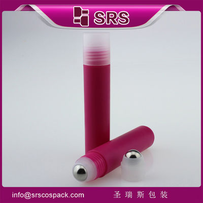 Buy SRS packaging wholesale 35ml personal care lotion plastic roll-on bottle with metal online manufacture