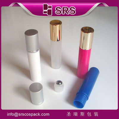 Buy Shengruisi packaging RPA-10ml plastic roll on bottle with aluminum cap online manufacture