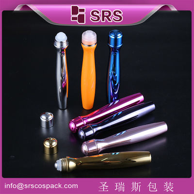 Buy SRS Plastic 15ml roll-on bottle and PETG 15ml perfume roller ball bottles for eye cream online manufacture