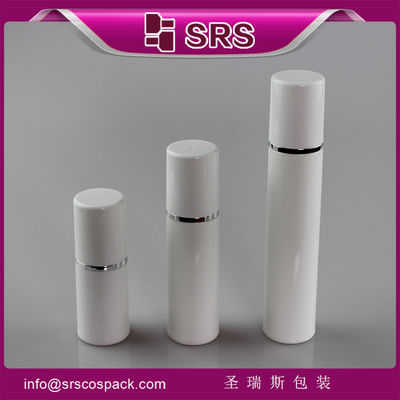 Buy SRS made in China wholesale cylinder shape PP material 15ml 30ml 50ml airless pump bottle online manufacture