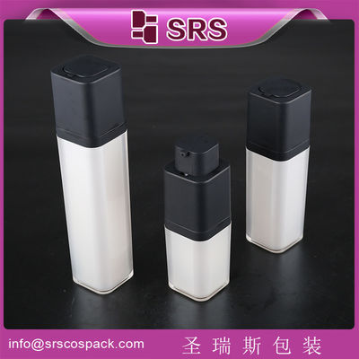 Buy A051 15ml 30ml 50ml square new style airless cosmetic pump bottle online manufacture