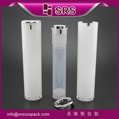 Buy cosmetic airless bottle ,elegant 15ml 30ml 50ml lotion pump bottle online manufacture