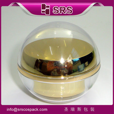 Buy Shangyu supplier on sell ball shape cosmetic jar with lid online manufacture