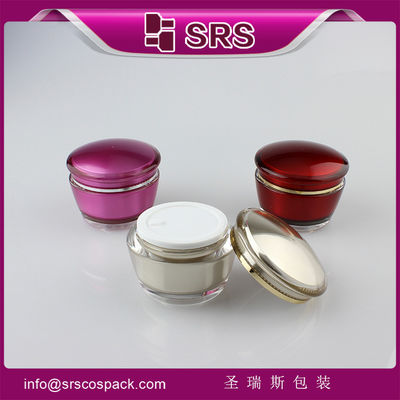 Buy Shengruisi packaging J035-15ml 30ml 50ml acrylic cream jar online manufacture