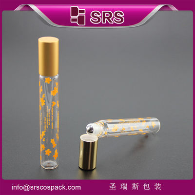 Buy Shengruisi packaging BLP-10ml glass roll on bottle with shiny lid online manufacture