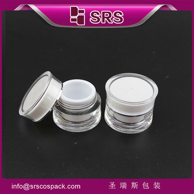 Buy J092 5g 10g 15g 30g 50g luxury special shape cosmetic acrylic jar online manufacture