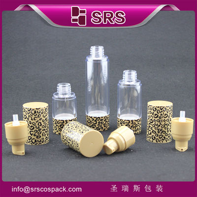 Buy Plastic airless cosmetic bottle,15ml 30ml 50ml luxury cosmetic bottle online manufacture