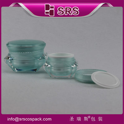 Buy luxury beautiful 15g 30g 50g high quality cosmetic acrylic container online manufacture