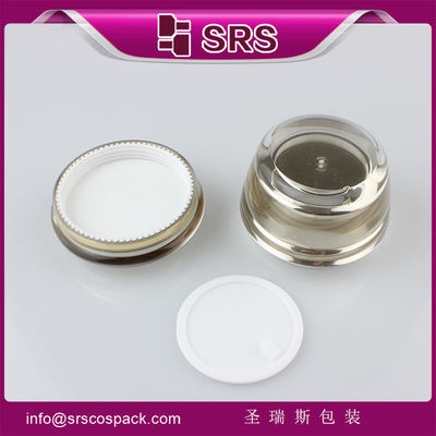 Buy J035 15g 30g 50g empty gold body cream container online manufacture