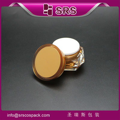 Buy diamond shape cosmetic jar manufacturer,J060 acrylic 30g cream jar online manufacture