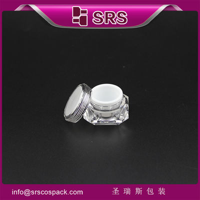 Buy J060 white diamond shape cosmetic jarmanufacturer online manufacture