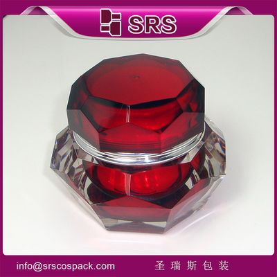 Buy diamond acrylic jar for skincare cream ,J061 50g jar online manufacture