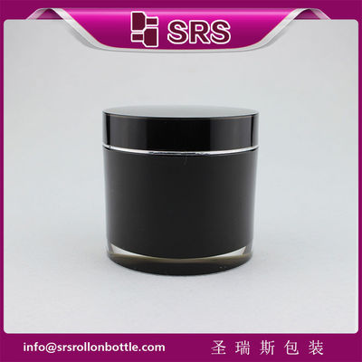 Buy J021-200g round luxury acrylic cream jar online manufacture