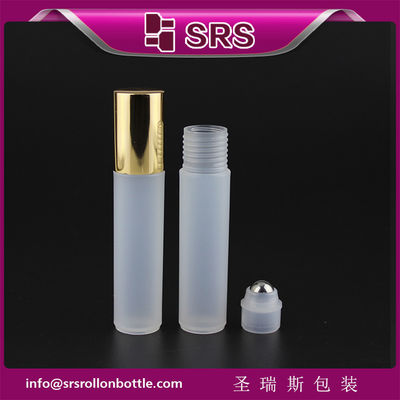 Buy RPA-10ml plastic roll on bottle with steel ball and aluminum cap online manufacture
