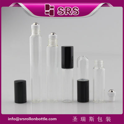 Buy 3ml 5ml 8ml 10ml empty perfume glass roll on bottle online manufacture