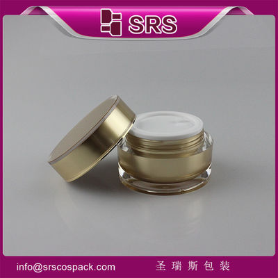 Buy J021 custom color and logo acrylic cream jar online manufacture