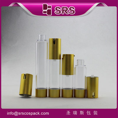 Buy TA021 high quality empty golden airless bottle on sale online manufacture