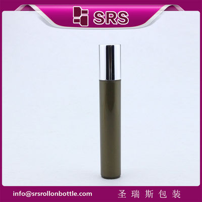 Buy 15ml roller bottle with plastic ball and aluminum cap for perfume online manufacture