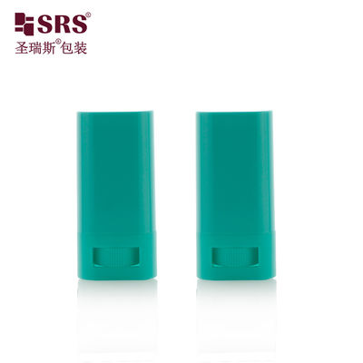 Buy 15ml 20ml Empty Oval Shape Pocket Size Sunscreen Balm Stick Deodorant Container online manufacture