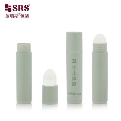 Buy 1 oz Empty Cosmetic Roller Ball Deodorant Gel No Leakage Wholesale 30ml Roll Bottle online manufacture