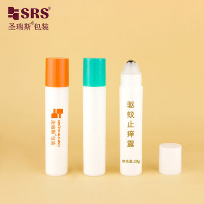 Buy RPP-20ML Glossy Matte Finished In Mold Economical Injection Custom Color PP PCR Eco-friendly Rolll-On Design Leak Proof Bottle online manufacture