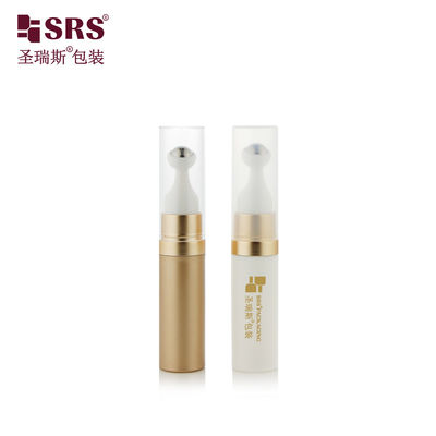 Buy A0035 Travel Size Cute Round PP PCR Recycled Material Airless Roll On Gel Bottle Roller Steel Massage Ball Wholesale online manufacture